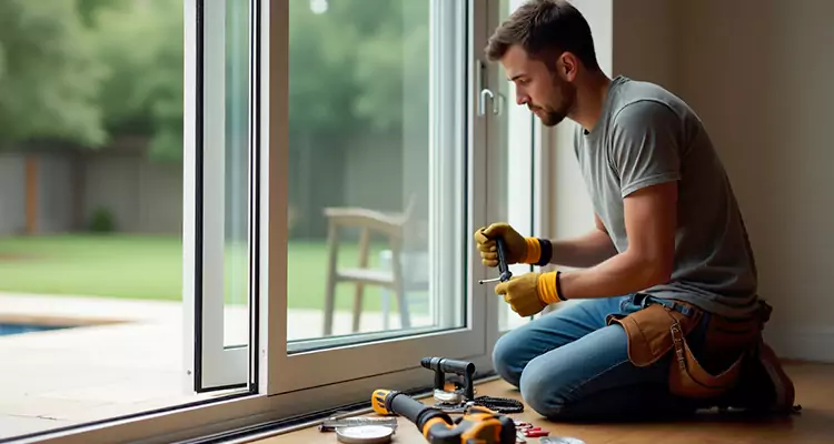 Squeaky Sliding Patio Doors in Palm Valley, FL
